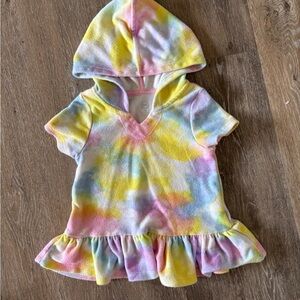 Wonder Nation Tie-Dye Kids Swim Coverup